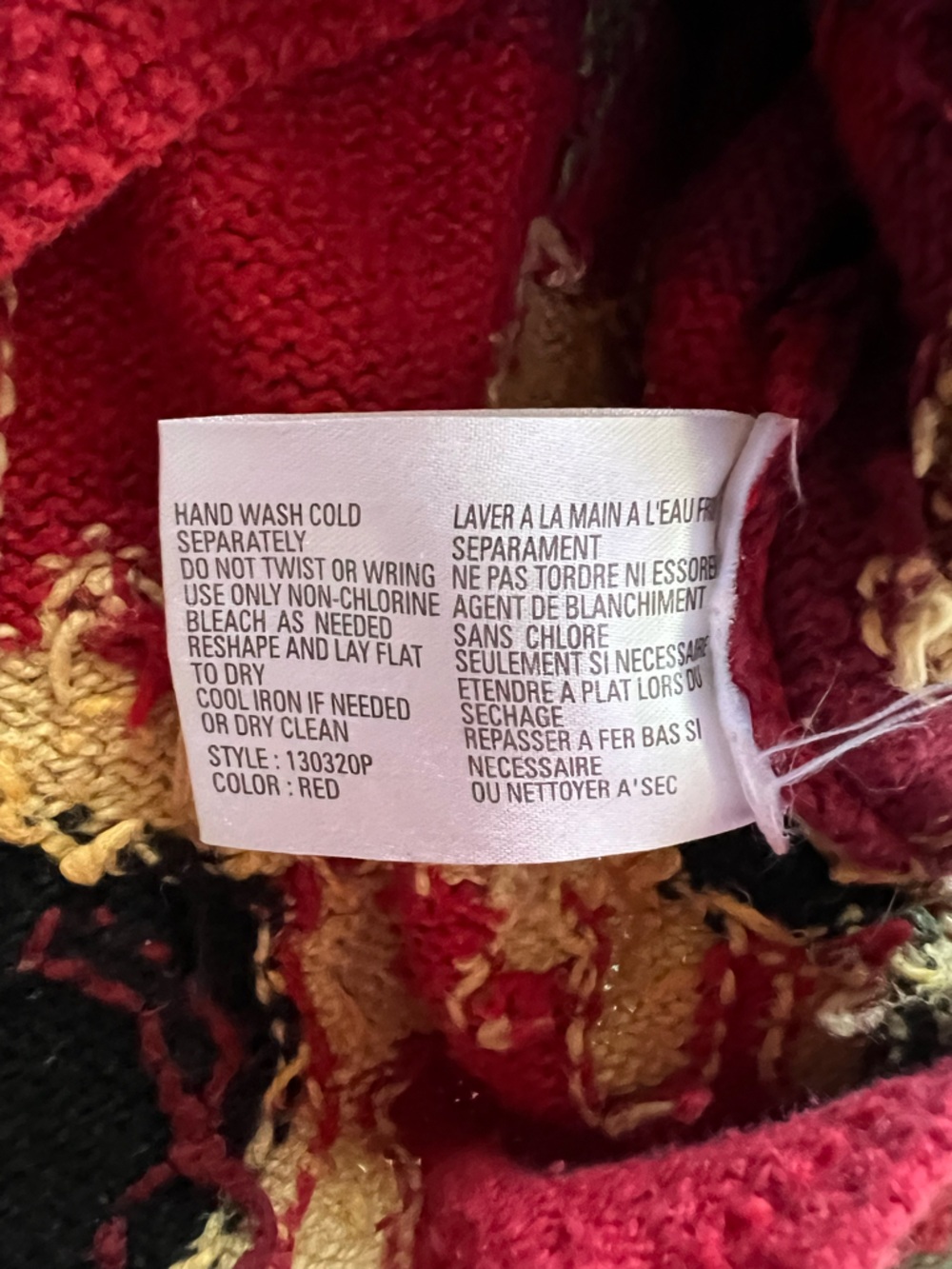 David Brooks Sunflower Patchwork Knit Sweater In … - image 6